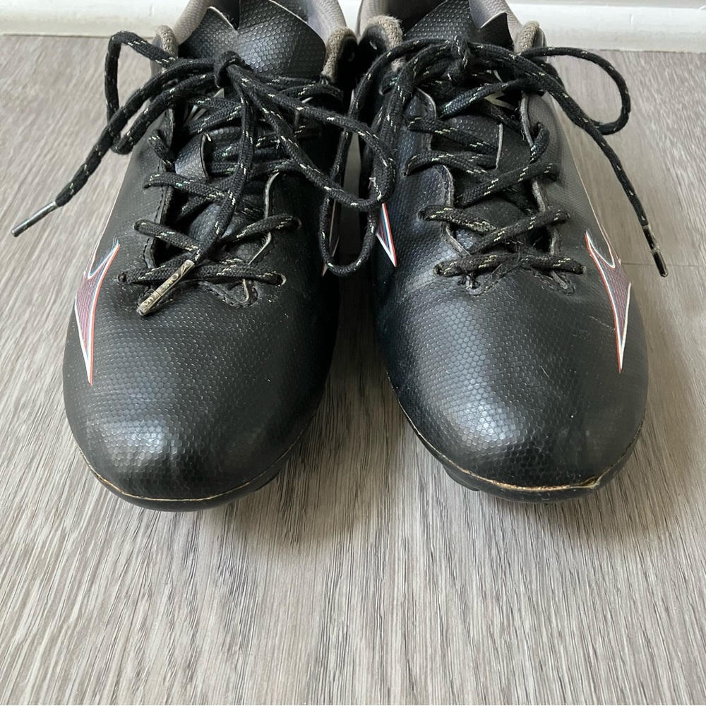 Mizuno Alpha Select Junior FG Soccer Cleats Kids Size 4.5 Black Firm Ground - Picture 8 of 11